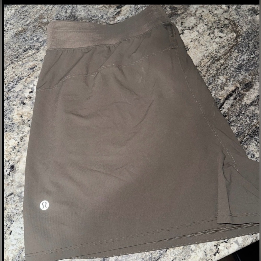 lululemon athletica Brown Athletic Shorts